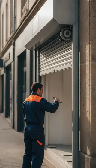 Dépannage rideau métallique à Rambouillet (78120) · intervention rapide DB Assistance