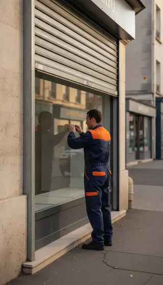 Dépannage rideau métallique à Rueil-Malmaison (92500) · intervention rapide DB Assistance