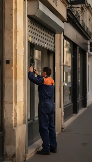 Dépannage rideau métallique à Saint-Germain-en-Laye (78100) · intervention rapide DB Assistance